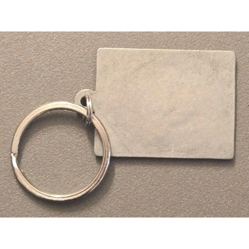 Vintage The Disney Credit Card Metal Pewter Key Ring Mickey Ears Promo
